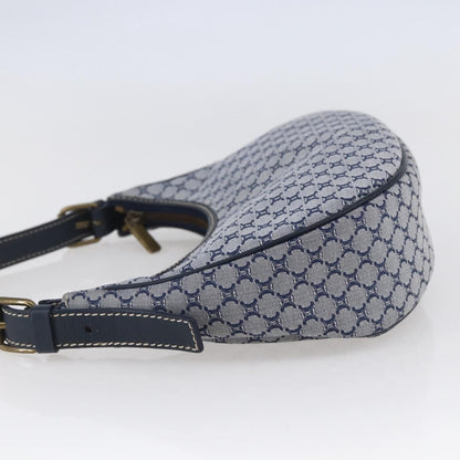 Celine Ava Bag Triomphe Canvas, NAVY, CANVAS, Handbag