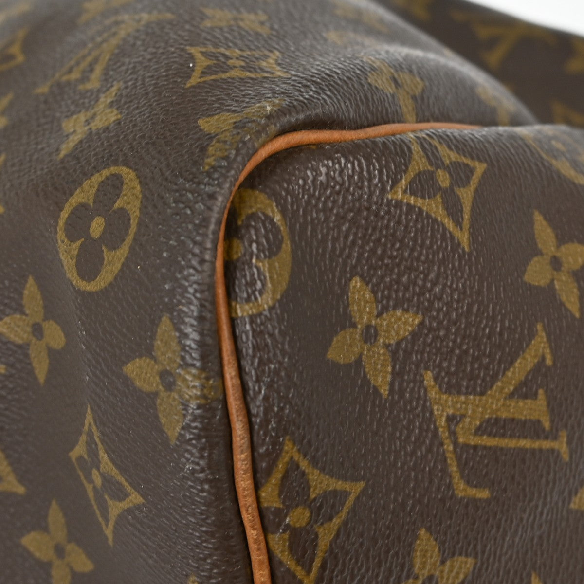Louis Vuitton Keepall Bandouliere Bag Monogram Canvas, BROWN, CANVAS, Travel bag