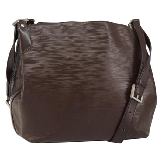 Louis Vuitton Mandara Handbag Epi Leather, BROWN, LEATHER, Shoulder bag