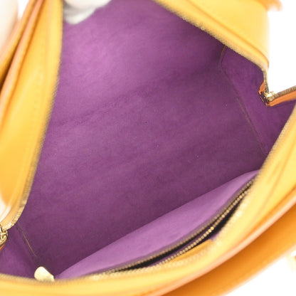 Louis Vuitton Pont Neuf Handbag Epi Leather, Yellow, Leather, Handbag