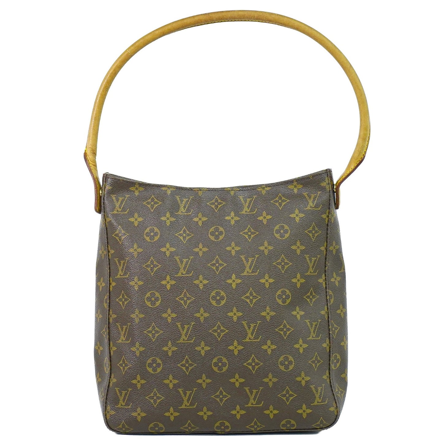 Louis Vuitton Monogram Looping Handbag Monogram Canvas, Brown, Canvas, Shoulder Bag