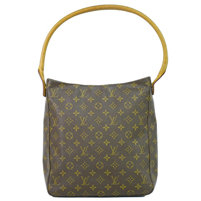 Louis Vuitton Monogram Looping Handbag Monogram Canvas, Brown, Canvas, Shoulder Bag
