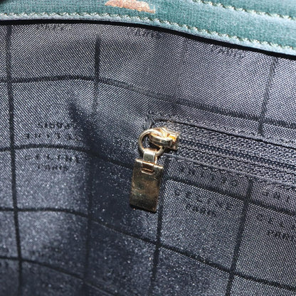 Celine Tote bag Leather, GREEN, LEATHER, Tote bag