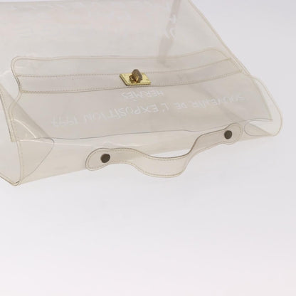 Hermes Kelly Handbag Vinyl, Clear, Plastic, Handbag