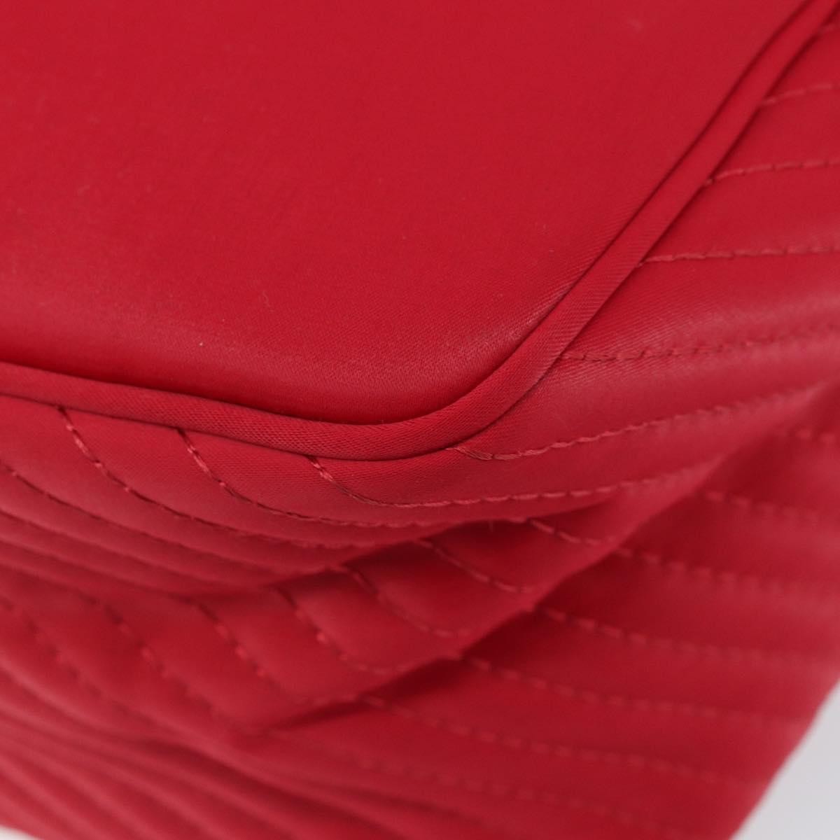 Saint Laurent Vintage Shoulder Bag Nylon, RED, NYLON, Shoulder bag