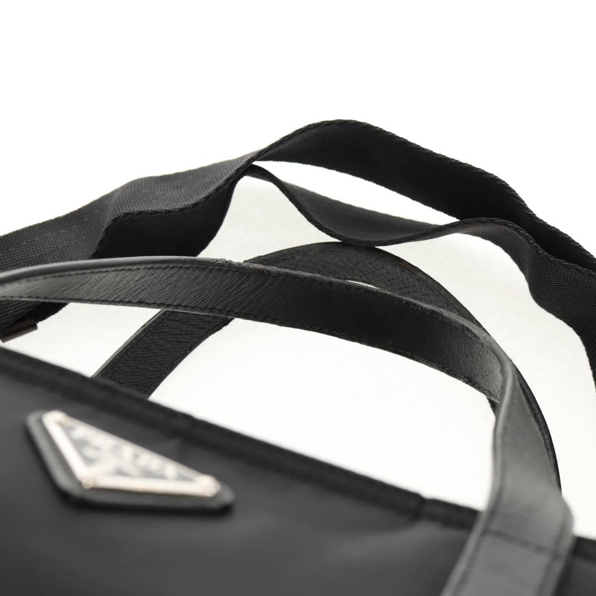 Prada Vintage Tote Tessuto, BLACK, NYLON, Tote bag