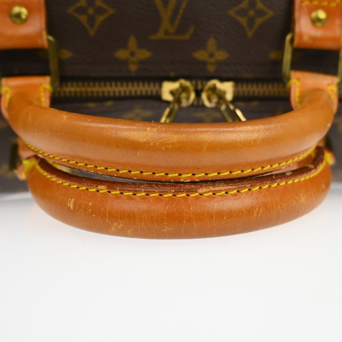 Louis Vuitton Keepall Bandouliere Bag Monogram Canvas, BROWN, CANVAS, Travel bag