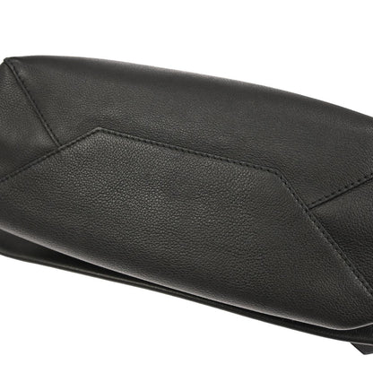 Louis Vuitton Lockme II Handbag Leather, BLACK, LEATHER, Handbag