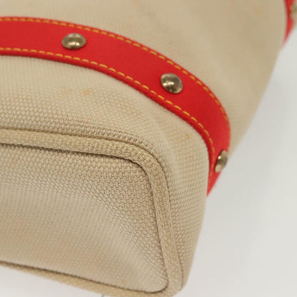 Louis Vuitton Antigua Tote Canvas, BEIGE, CANVAS, Tote bag