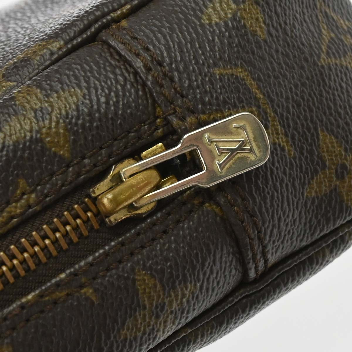 Louis Vuitton Trousse Toilette Monogram Canvas, Brown, Canvas, Clutch