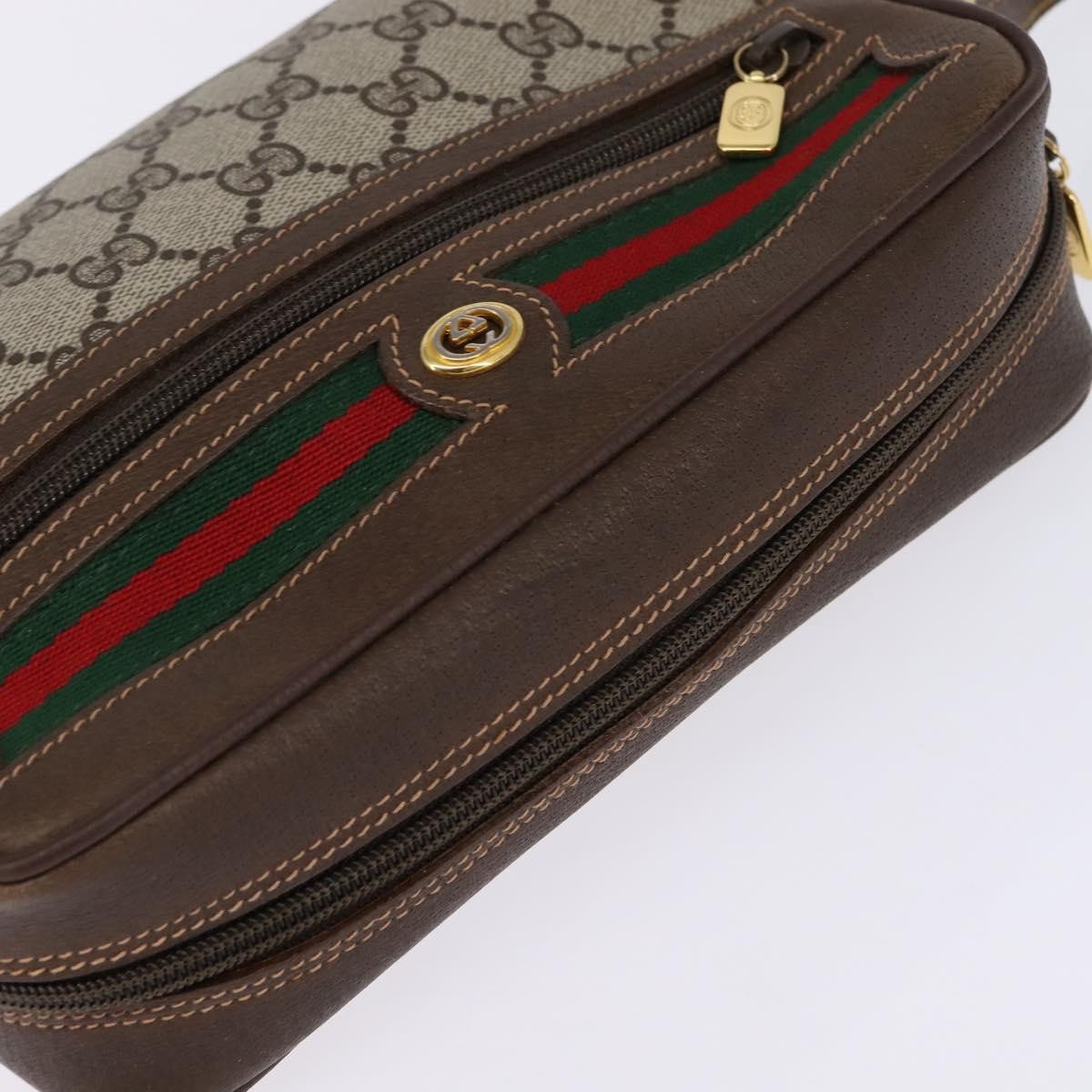 Gucci Ophidia Shoulder Bag GG Canvas, BEIGE, CANVAS, Shoulder bag