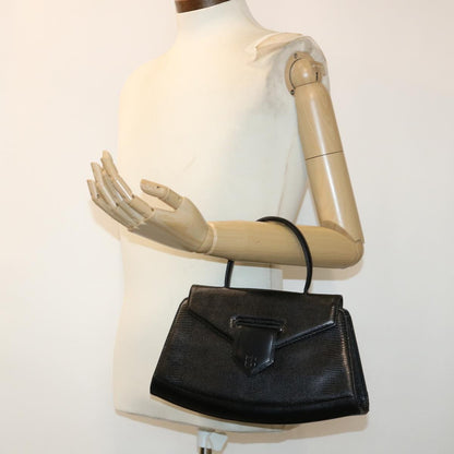 Givenchy Vintage Handbag Leather, BLACK, LEATHER, Handbag