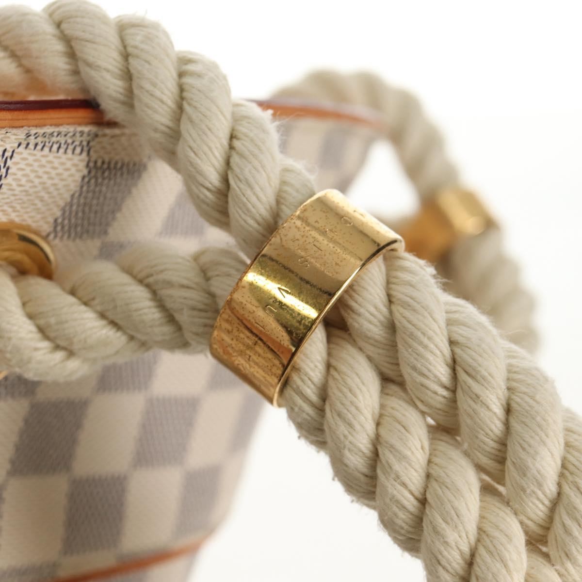 Louis Vuitton Pampelonne Handbag Damier, BEIGE, CANVAS, Shoulder bag