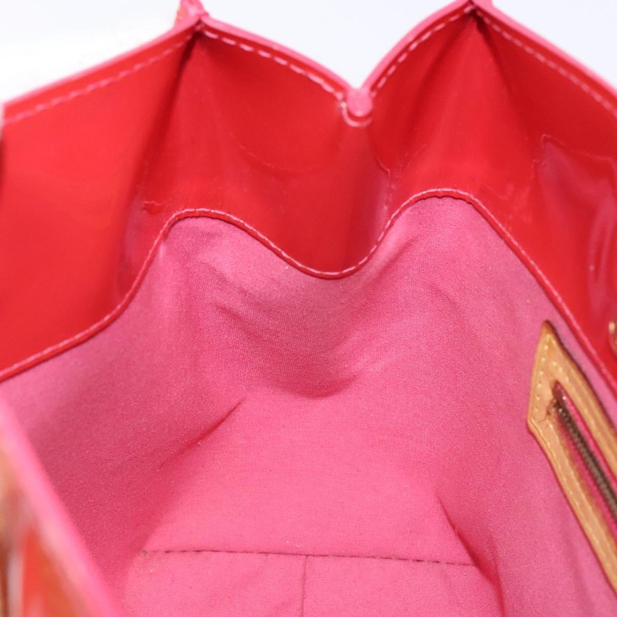 Louis Vuitton Reade Handbag Monogram Vernis, PINK, PATENT_LEATHER, Handbag