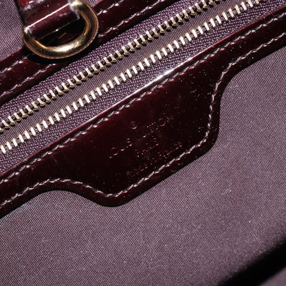 Louis Vuitton Wilshire Handbag Monogram Vernis, BURGUNDY, PATENT_LEATHER, Handbag