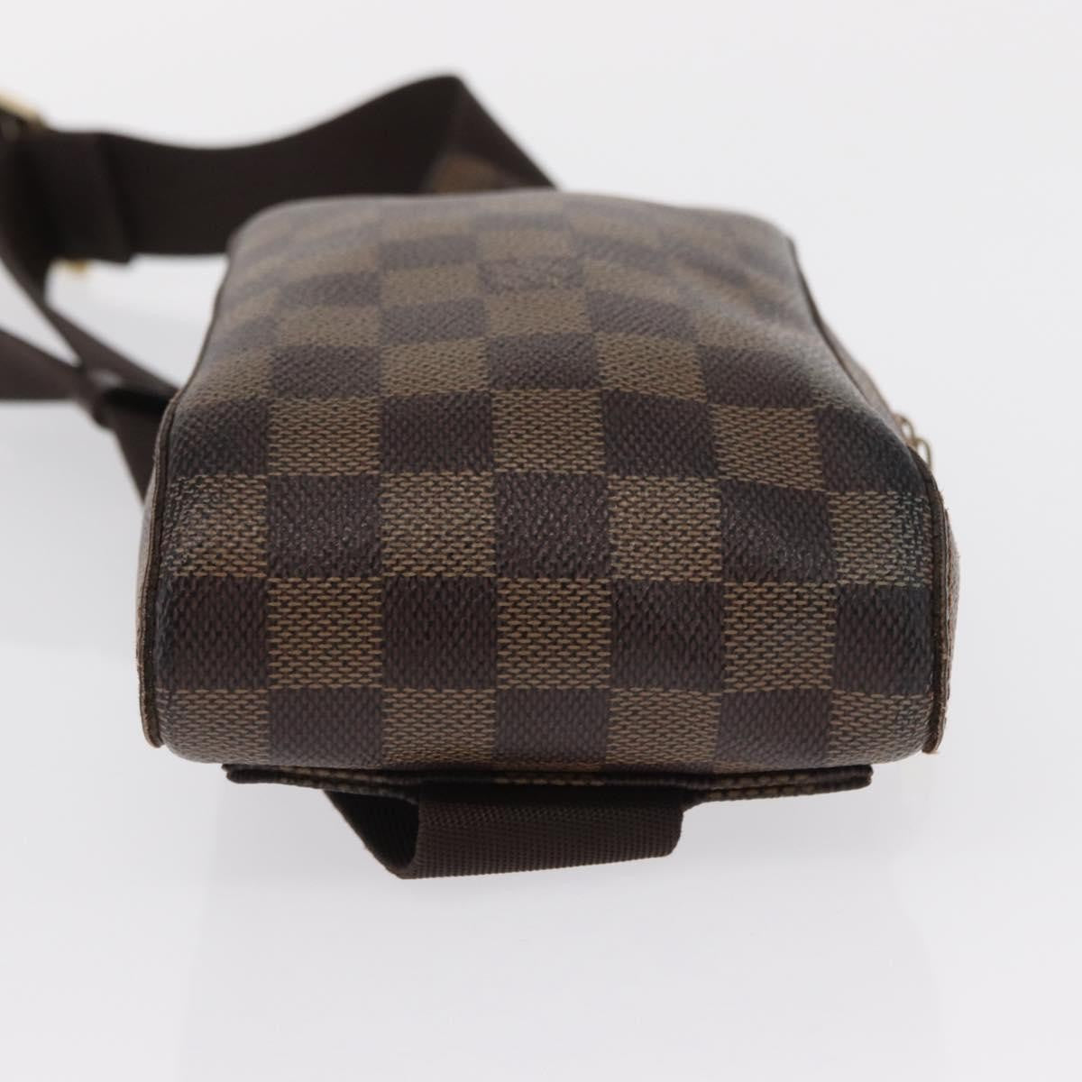 Louis Vuitton Geronimos Waist Bag Damier, BROWN, CANVAS, Shoulder bag