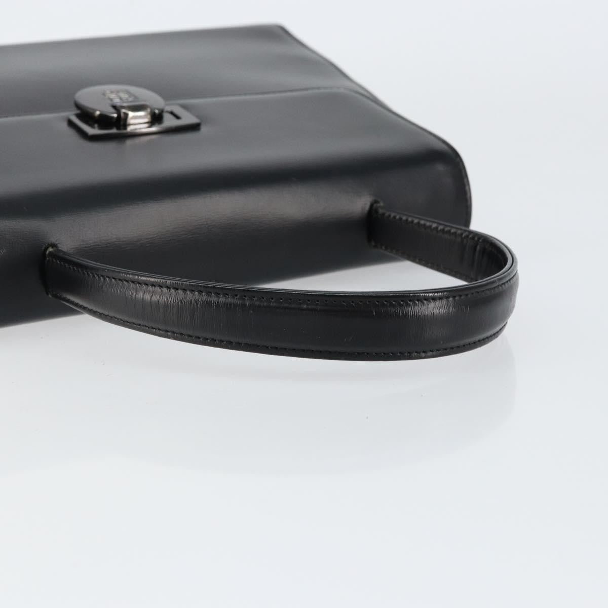 Givenchy Twist lock top handle bag Leather, BLACK, LEATHER, Handbag