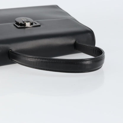 Givenchy Twist lock top handle bag Leather, BLACK, LEATHER, Handbag