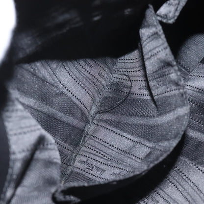 Salvatore Ferragamo Gancini handbag Leather, BLACK, LEATHER, Handbag