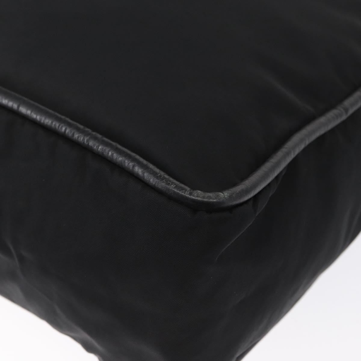 Celine Vintage Shoulder Bag Nylon, BLACK, NYLON, Shoulder bag