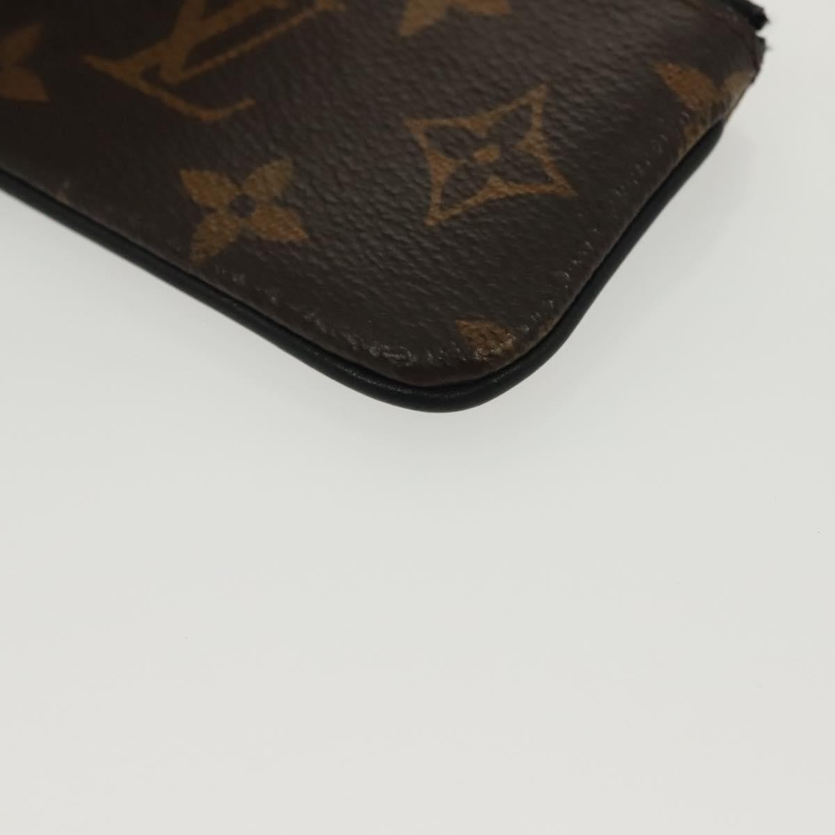 Louis Vuitton Pochette clés NM Canvas, BROWN, CANVAS, Wallets