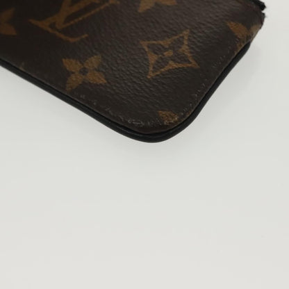 Louis Vuitton Pochette clés NM Canvas, BROWN, CANVAS, Wallets