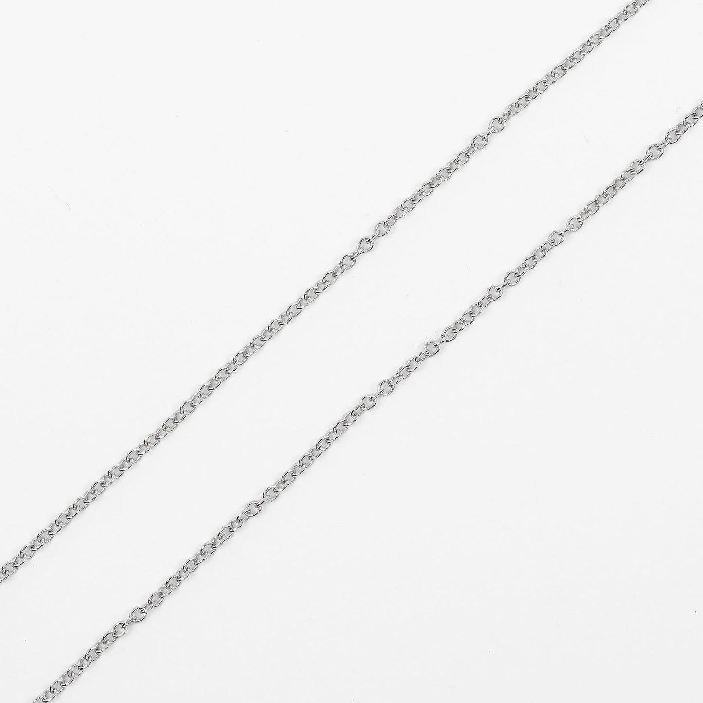 Tiffany & Co. Elsa Peretti Diamonds By The Yard Platinum with Diamond, SILVER, PLATINUM, Necklace
