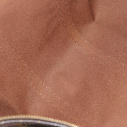 Louis Vuitton Keepall Bag Monogram Canvas, BROWN, CANVAS, Travel bag