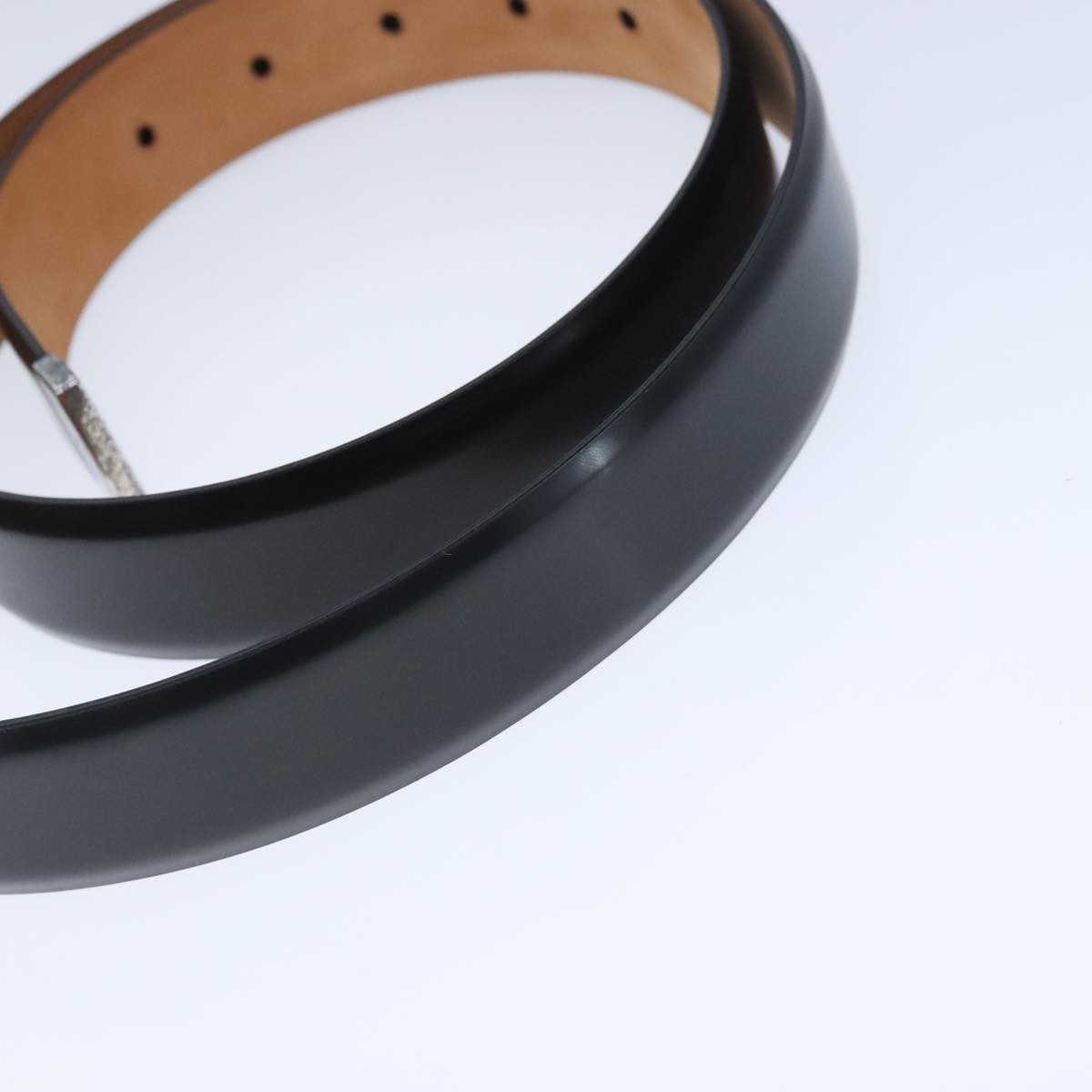 Louis Vuitton Carre Belt Leather, Black, Leather, Belt