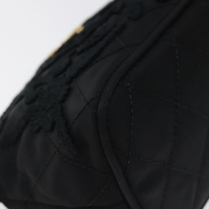 Prada Vintage Pouch Tessuto, Gold, Nylon, Clutch