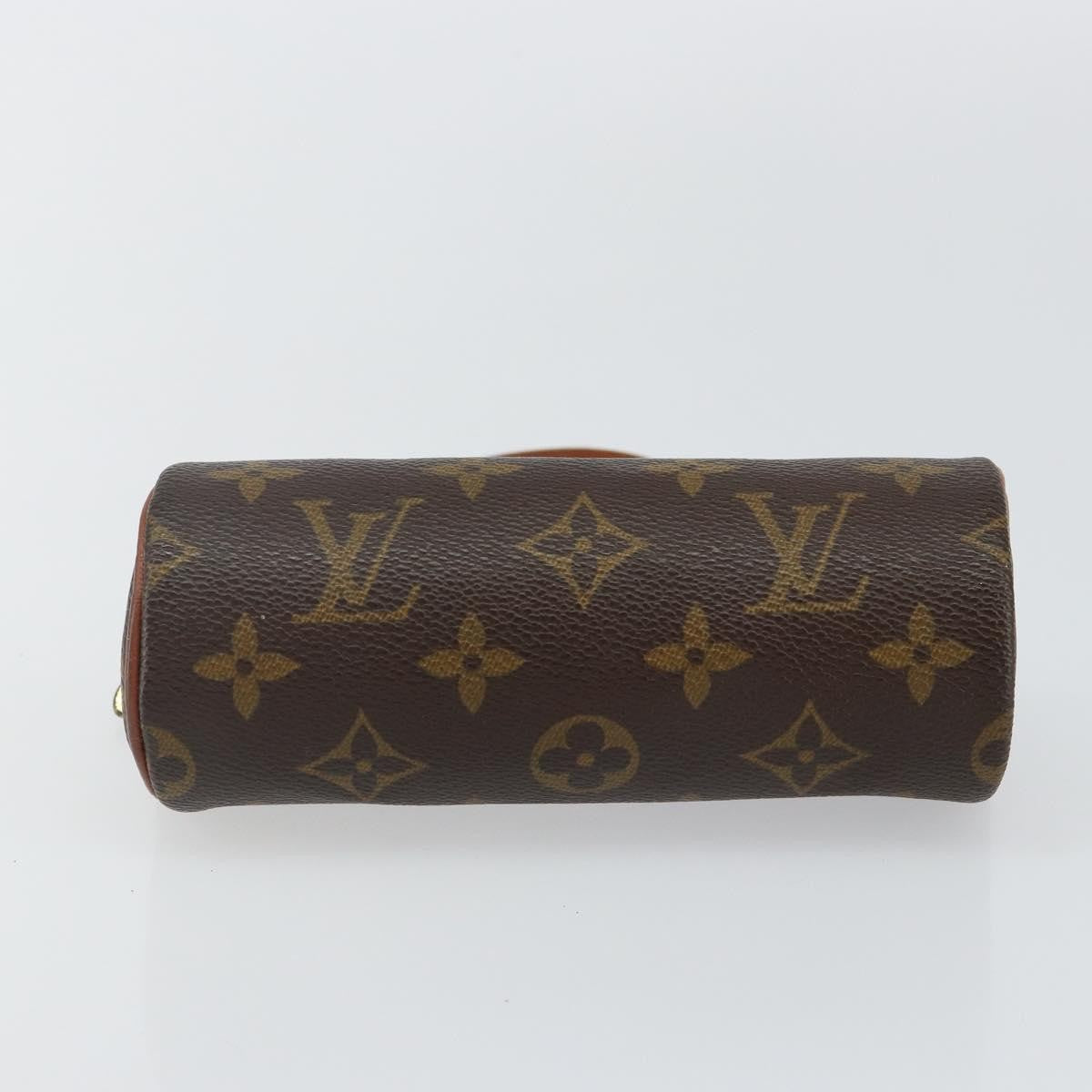 Louis Vuitton Papillon Pochette Monogram Canvas, BROWN, CANVAS, Handbag