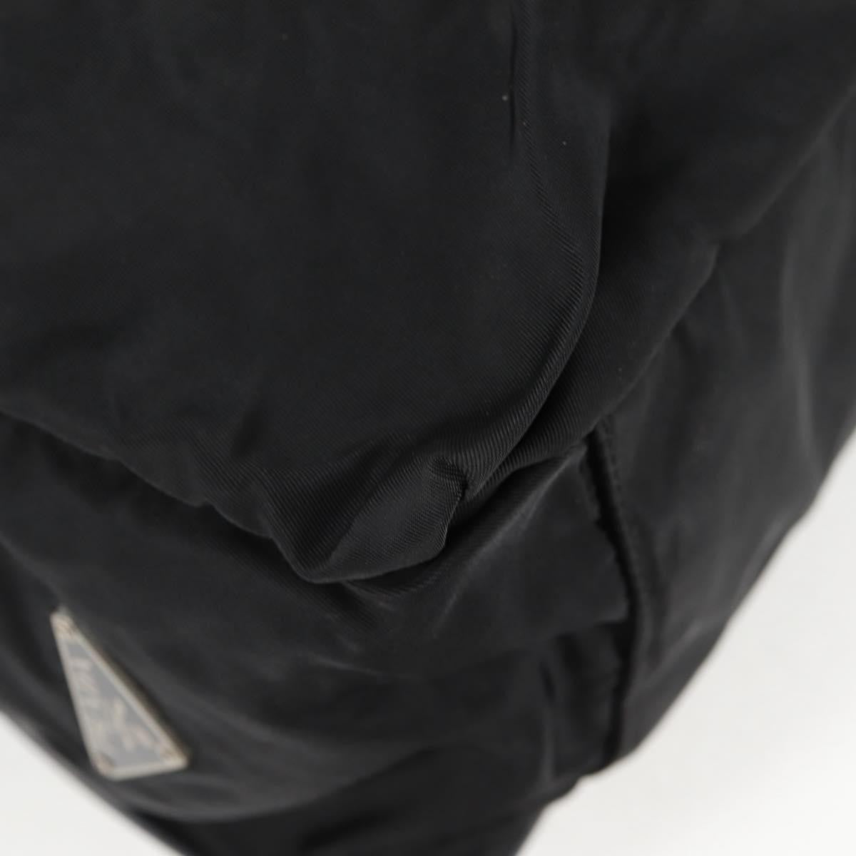 Prada Vintage Shoulder Bag Tessuto, Black, Nylon, Shoulder Bag