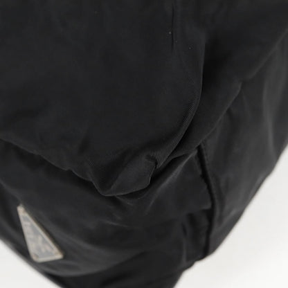 Prada Vintage Shoulder Bag Tessuto, Black, Nylon, Shoulder Bag
