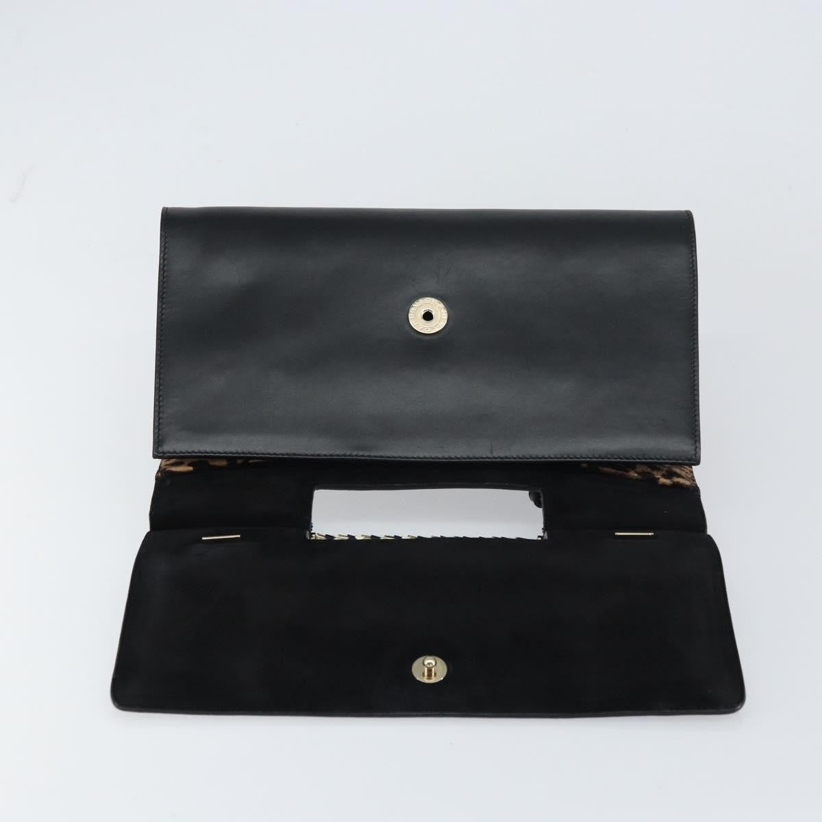 Bvlgari Serpenti Scaglie Day Bag Leather, BLACK, LEATHER, Handbag