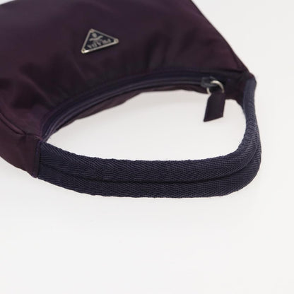 Prada Pochette Shoulder Bag Tessuto, PURPLE, NYLON, Clutche & pouche