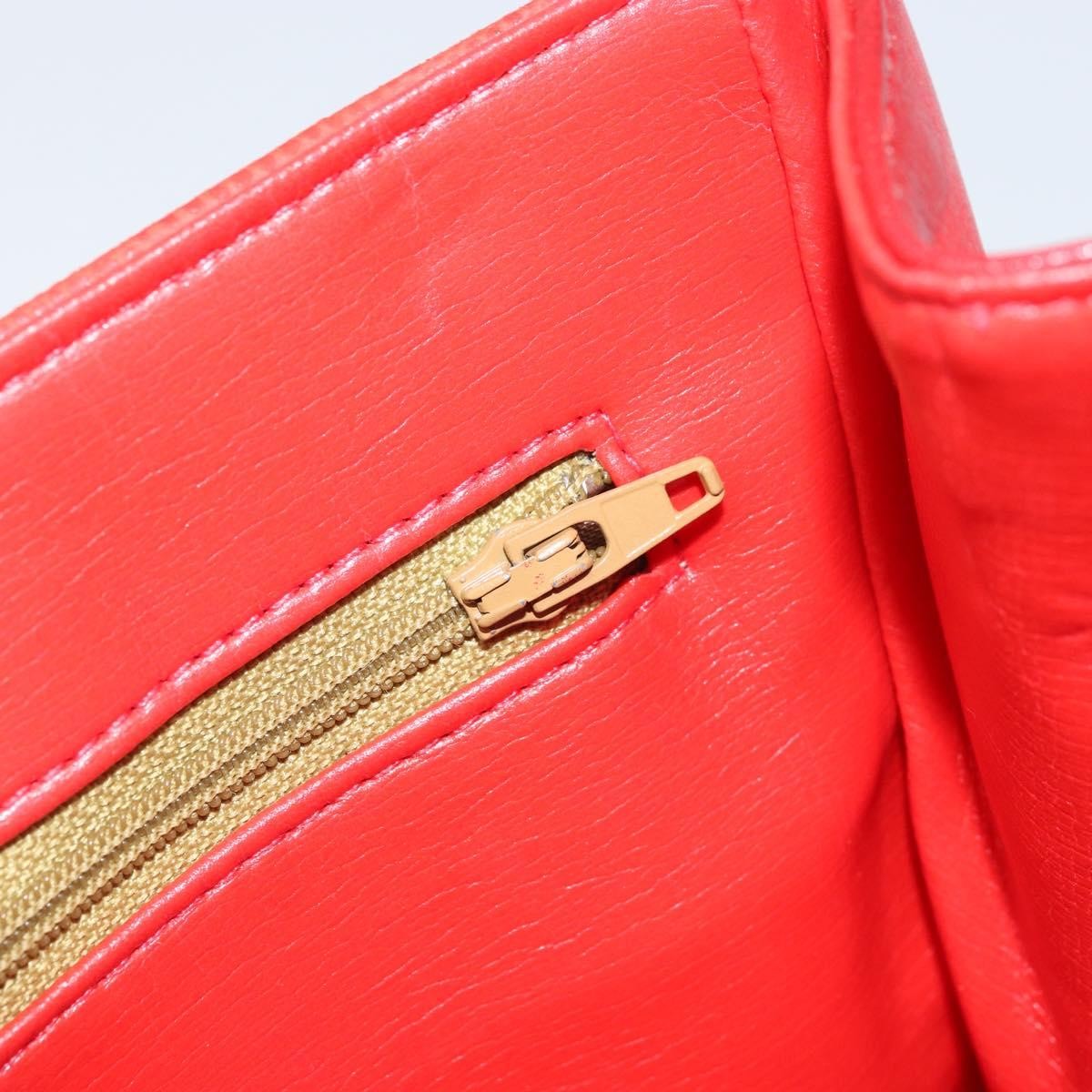 Givenchy Vintage 4G shoulder bag Leather, RED, LEATHER, Shoulder bag