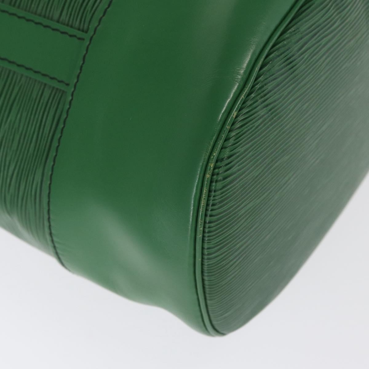 Louis Vuitton Randonnee Backpack Epi Leather, Green, Leather, Backpack