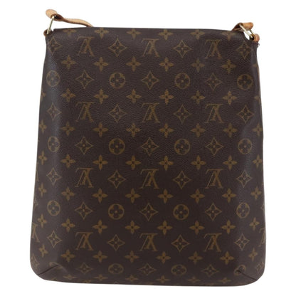 Louis Vuitton Musette Handbag Monogram Canvas, BROWN, CANVAS, Shoulder bag