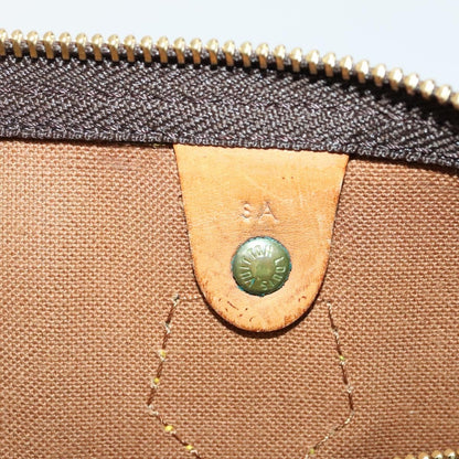 Louis Vuitton Speedy Handbag Monogram Canvas, BROWN, CANVAS, Handbag