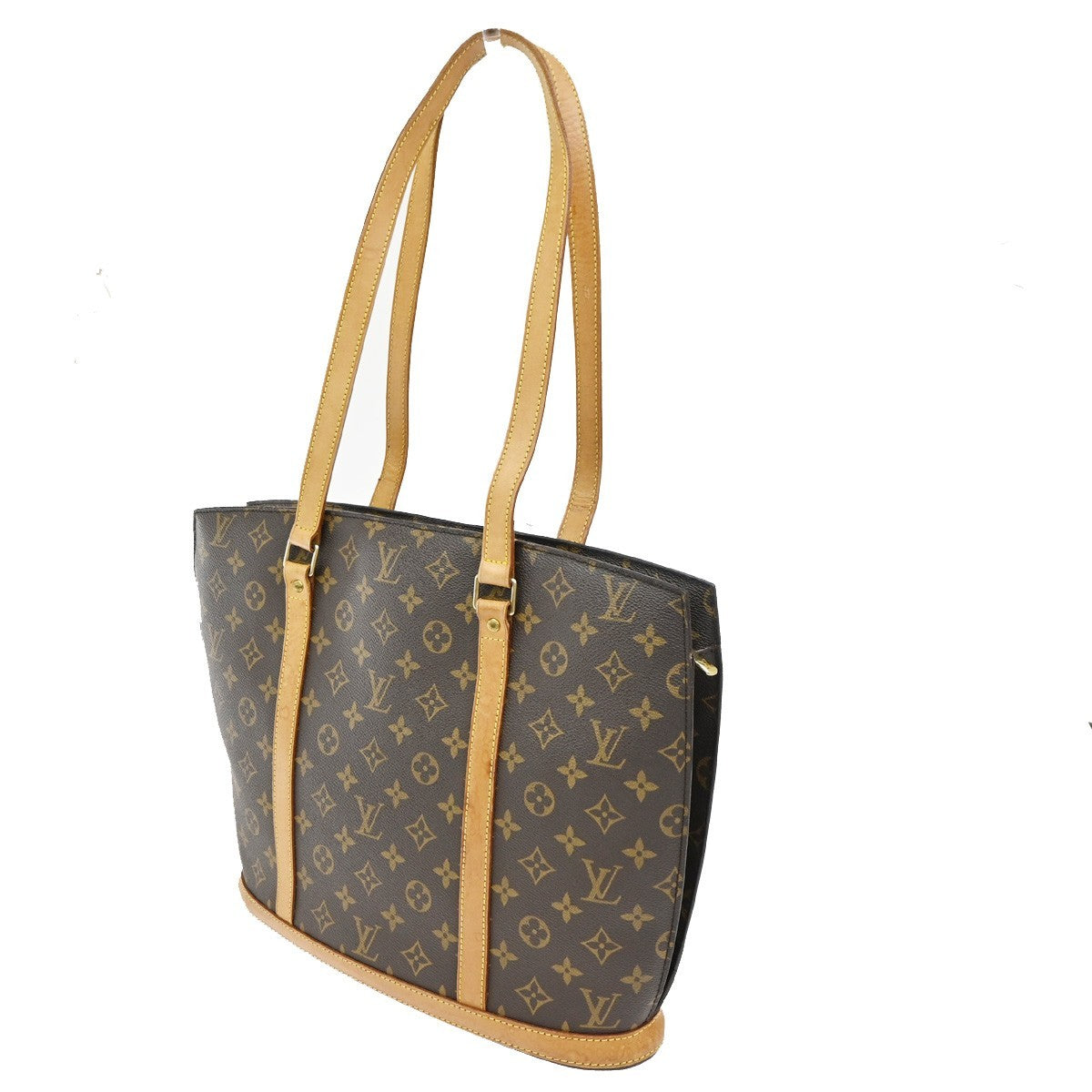 Louis Vuitton Babylone Handbag Monogram Canvas, BROWN, CANVAS, Shoulder bag