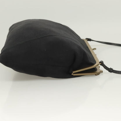 Miu Miu Shoulder Bag Cotton, BLACK, COTTON, Shoulder bag