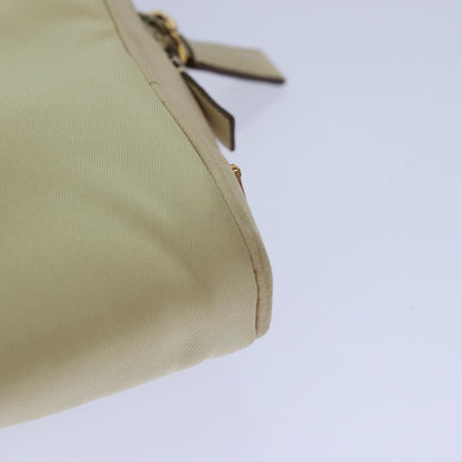Prada Vintage Handbag Tessuto, BEIGE, NYLON, Handbag