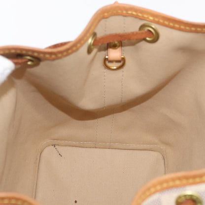 Louis Vuitton Noe Handbag Damier, White, Canvas, Handbag