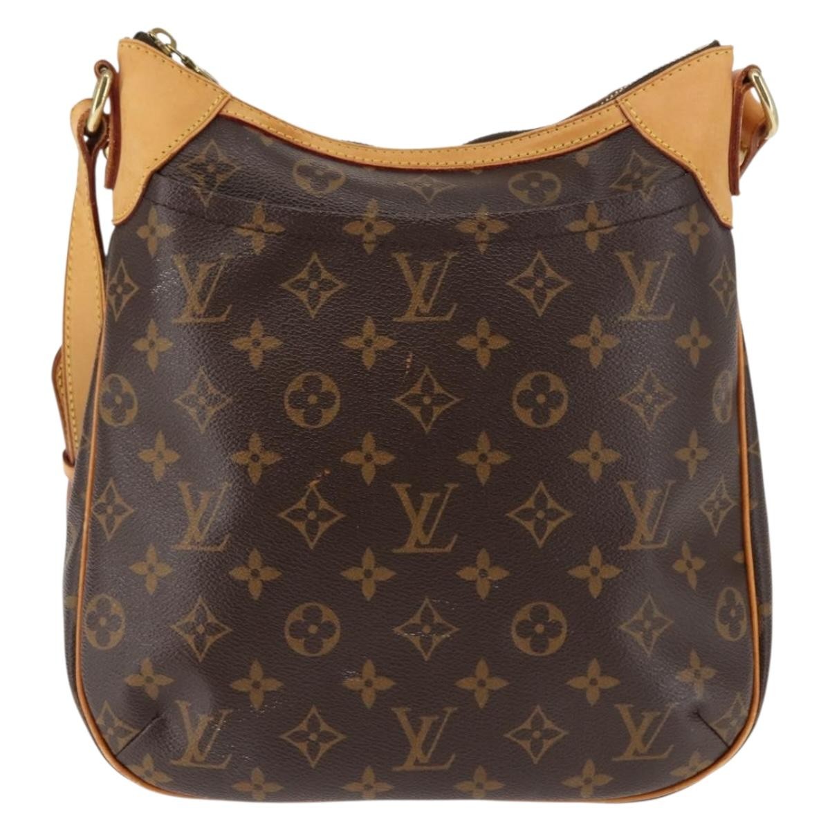 Louis Vuitton Odeon Handbag Monogram Canvas, BROWN, CANVAS, Shoulder bag