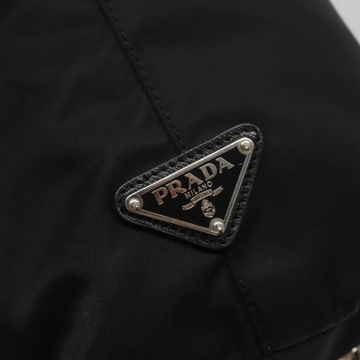 Prada Vintage Handbag Tessuto, BLACK, NYLON, Handbag