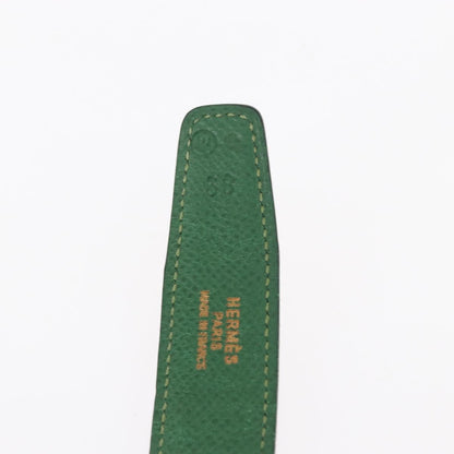 Hermes Constance Belt Leather, RED, LEATHER, Belts