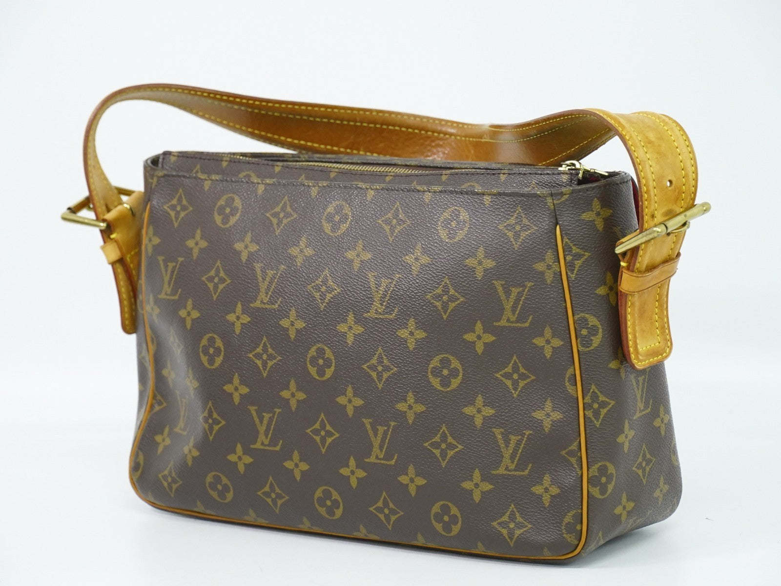Louis Vuitton Viva Cite Handbag Monogram Canvas, BROWN, CANVAS, Shoulder bag