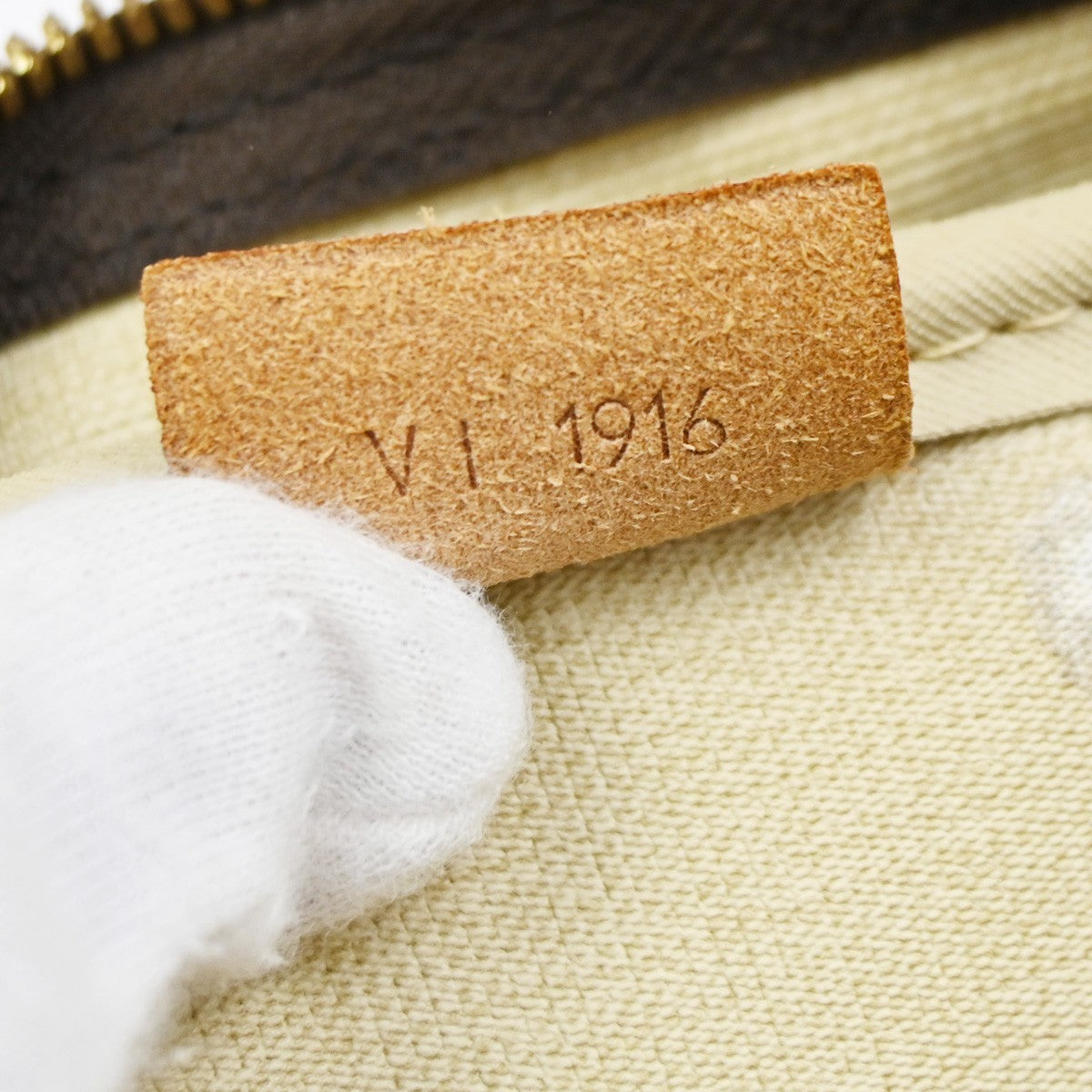 Louis Vuitton Deauville Handbag Monogram Canvas, BROWN, CANVAS, Handbag