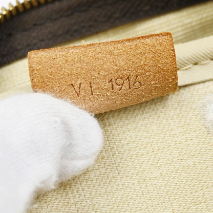 Louis Vuitton Deauville Handbag Monogram Canvas, BROWN, CANVAS, Handbag