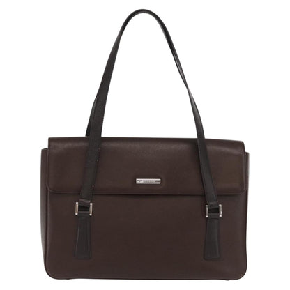 Burberry Vintage Handbag Leather, BROWN, LEATHER, Handbag
